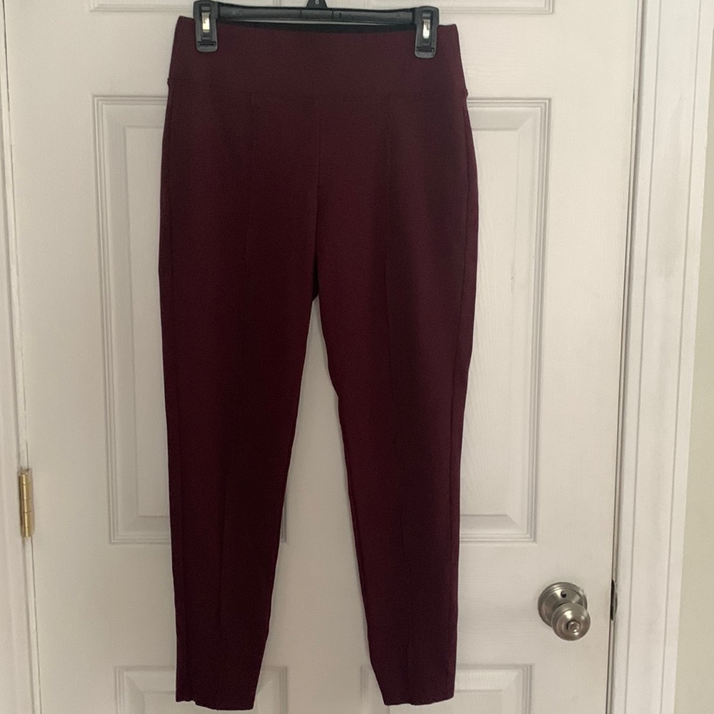 Nine West Maroon Jegging Size M #295